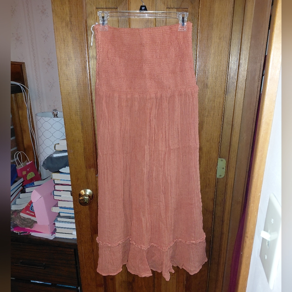 Jen's Pirate Booty Venus Maxi Skirt In Tango Orange - Picture 10 of 13
